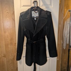 American Rag Black Trench Coat